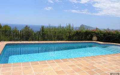 Location villa avec vue sur la mer à Altea Hills Costa Blanca (REF AH1)