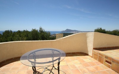 Location de villa avec vue sur la mer sur la Costa Blanca Altea (REF 176)