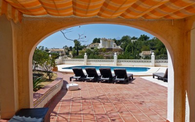 Villa zur Miete mit wunderschönem Breitem Blick in Altea Costa Blanca