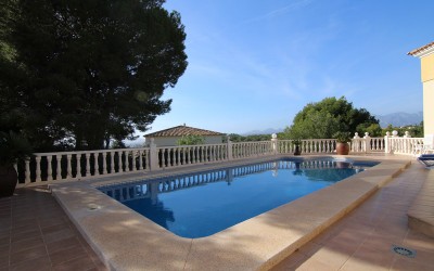 Large villa with lovely views for sale in Altea.
