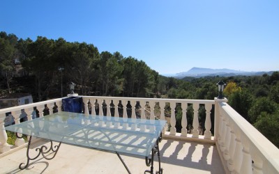 Villa zum Verkauf mit Panoramablick in Altea Costa Blanca