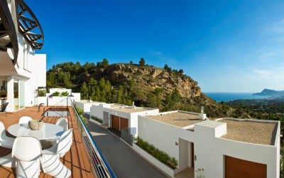 Luksusvilla til salgs med utsikt over havet og Altea