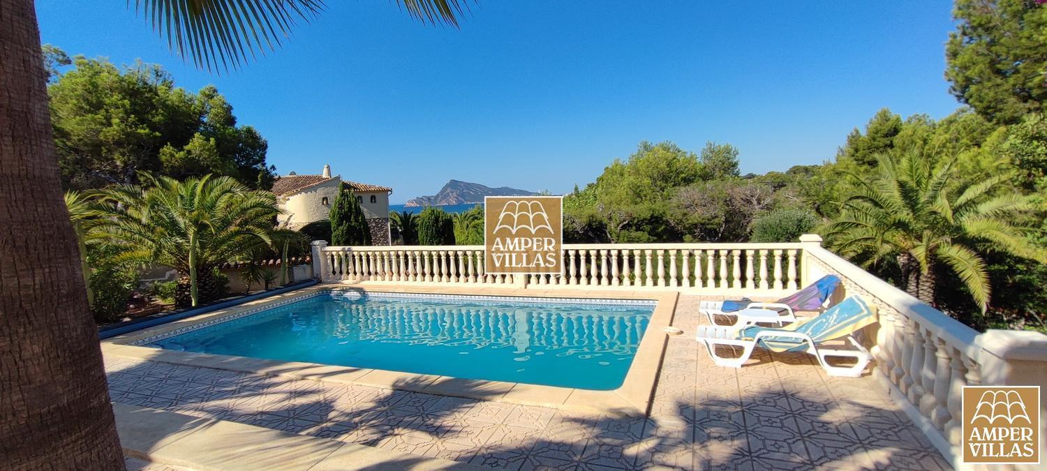 with large and sea views Altea.
