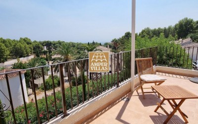 Charming villa in a quiet area with nice unobstructed views.