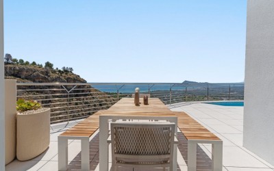 Contemporary Mediterranean Villa with Panoramic Sea Views