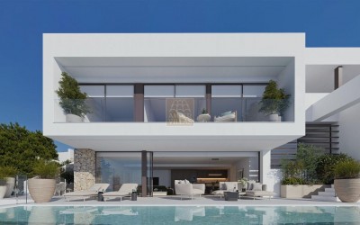 Luxury Villa with Panoramic Mediterranean Sea Views