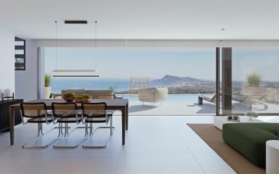 Luxury Villa with Panoramic Mediterranean Sea Views