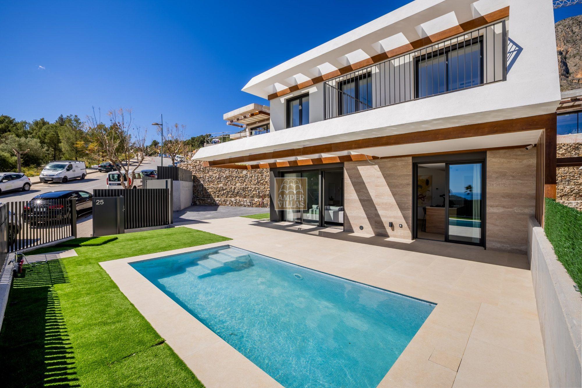 Villa with panoramic views in Polop