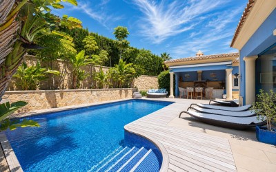 Elegante einstöckige Villa mit privatem Pool in Calpe