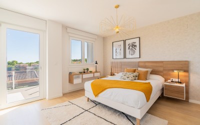 Maison mitoyenne moderne de 4 chambres avec vue panoramique sur la mer et Benidorm à La Nucía
