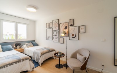 Maison mitoyenne moderne de 4 chambres avec vue panoramique sur la mer et Benidorm à La Nucía