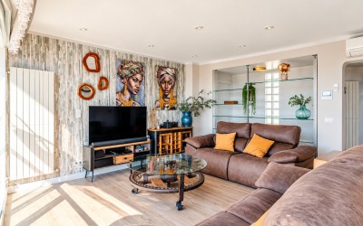 Duplex-Penthouse mit Panoramablick auf das Meer in Altea La Vella
French: