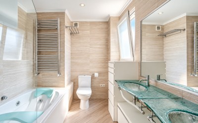 Duplex-Penthouse mit Panoramablick auf das Meer in Altea La Vella
French: