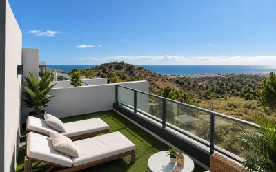 Maison mitoyenne moderne de 3 chambres à Balcón de Finestrat